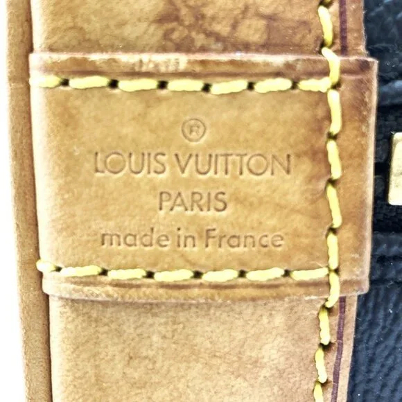LOUIS VUITTON Brown Monogram Canvas Alma Bag